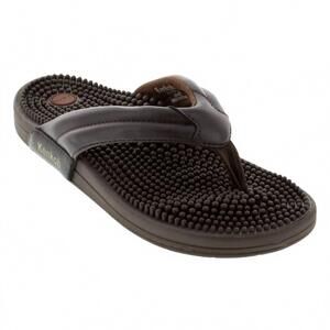 NEW KENKOH unisex spirit v sandal in brown